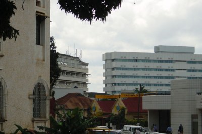 Street in Kampala, Uganda.