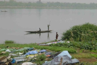 People on Niger River