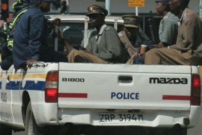File Photo:Zimbabwean Police