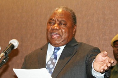 Former Zambia President Rupiah Banda.