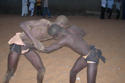 Ces jeunes lutteurs sénégalais rêvent aussi d'aller rivaliser sur les tapis du championnat d'Afrique des luttes associées