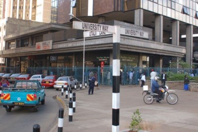 Downtown Nairobi (file photo).