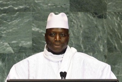President of Gambia Al Hadji Yahya A.J.J. Jammeh