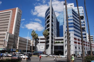 Downtown Harare.