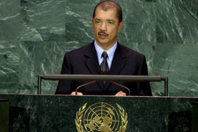 James A. Michel, President of the Republic of Seychelles.