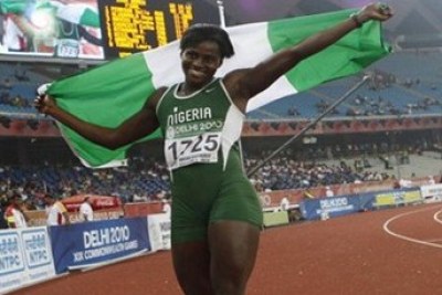 Nigerian athelete Oludamola Osayomi