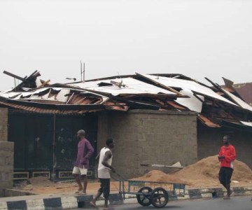 Storm Wreaks Havoc in Lagos Town