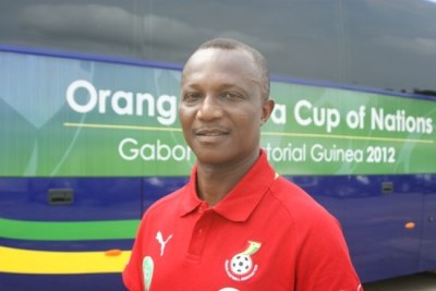 Ghanaian coach, James Akwasi Appiah.