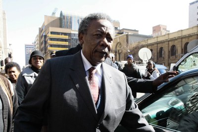 Convicted former top cop, Jackie Selebi (file photo).