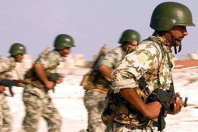 Egyptian Army soldiers (file photo).