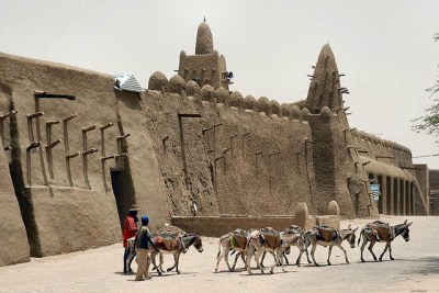 Timbuktu mud mosque.
