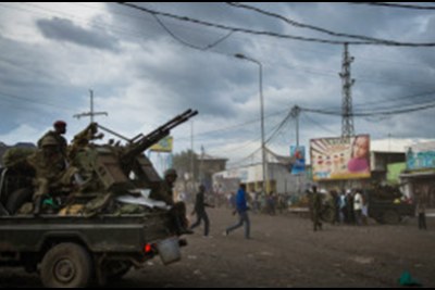 Rebels seize the city of Goma on the eastern border of the Democratic Republic of Congo.