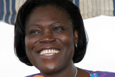 Simone Gbagbo, wife of former president Laurent Gbagbo.