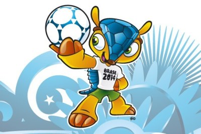 Fuleco, la mascotte officielle du Mondial 2014 au Brésil