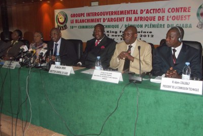 18ème Réunion Plénière de la Commission Technique du GIABA, 19-11-2012 à Dakar