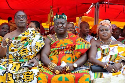 Traditional Chiefs attend the Presidential inauguration of John Dramani Mahama (file photo).