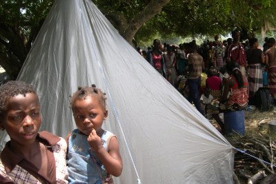 Displaced people (file photo).