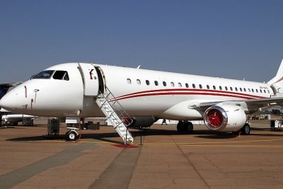Aircraft parked at South Africa's Waterkloof Air force Base, a national key point (file photo).