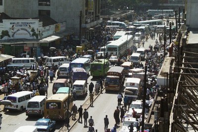 Nairobi traffic (file photo).