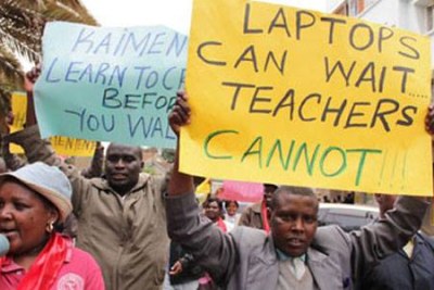 Statement over teachers' strike as Kenya union officials walkout of the negotiations.