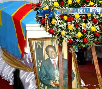 Pascal Tabu Ley inhumé au cimetière Nécropole de la N'sele de Kinshasa