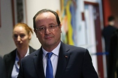 François Hollande, président de la République française