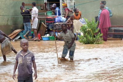 Photo d'illustration - Inondations dans le quartier Mutakura de Bujumbura