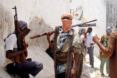 Armed Boko Haram members