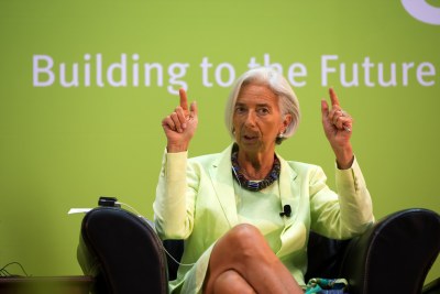 International Monetary Fund Managing Director Christine Lagarde (file photo).