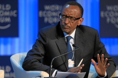 President Paul Kagame Rwandais
