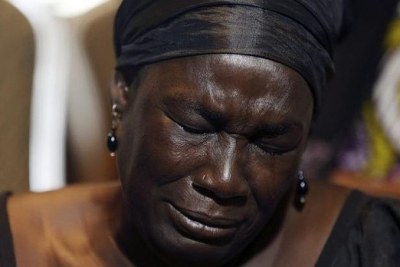 The mother of one of the kidnapped Chibok girls.
