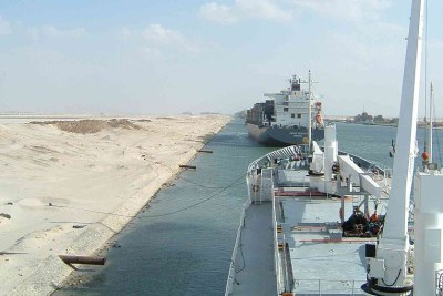 Le Canal de Suez en Egypye