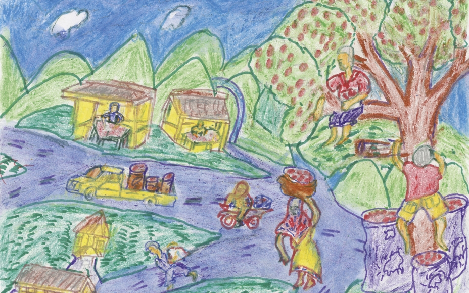 PhotoEssay » Children Draw a World Without Hunger - allAfrica.com