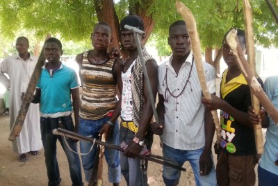 Civilian fighters in the North-East.