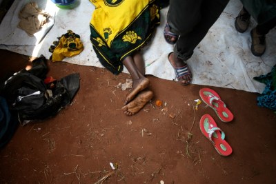 People displaced by the Burundi crisis.