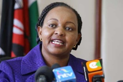Devolution Cabinet Secretary Anne Waiguru has confirmed that the Criminal Investigation Department is investigating the expenditure of Sh695,400,000 at the National Youth Service (file photo).