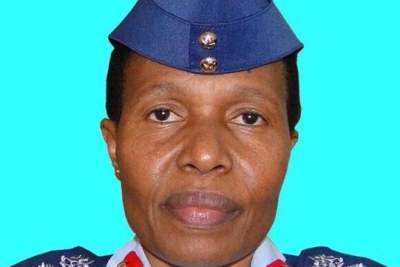 Brigadier Fatima Ahmed from Meru County, first woman in the KDF rank.