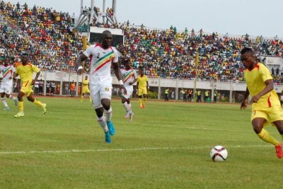 Les Écureuils du  Bénin face aux Aigles du Mali, match comptant pour la 2ème journées des éliminatoires de la CAN 2017