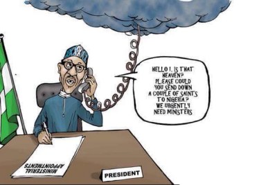 Buhari's ministerial appointments.