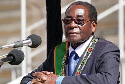 Zimbabwe's president Robert Mugabe.