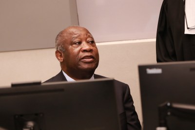 Ancien president de la RCI, Laurent Gbagbo