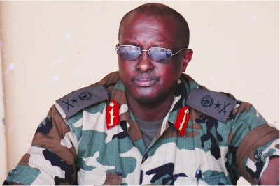 Rwanda's former head of military intelligence, Major General Richard Rutatina (file photo).