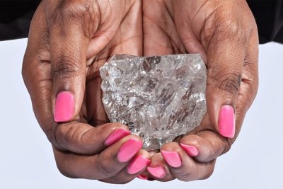The Lucara diamond, measuring 1,111 carats, is the second-largest high-quality diamond ever discovered on Earth.