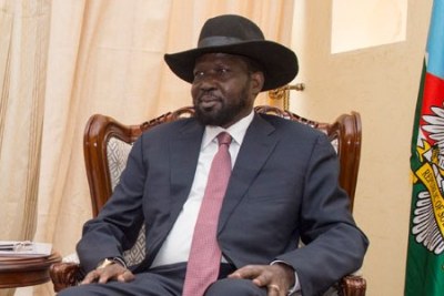 Le Président Salva Kiir du Soudan du Sud