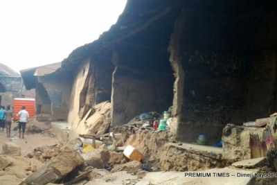 Building collapse in Ogun State