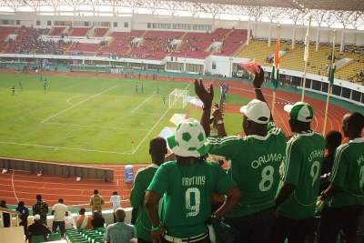 Nigerian fans (file photo).