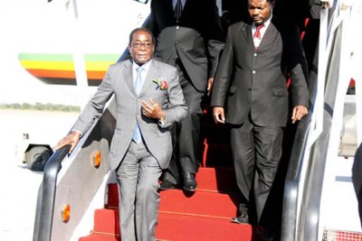 President Robert Mugabe (File photo).