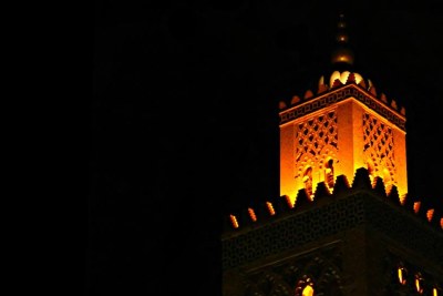 La Koutoubia, Première mosquée de Marrakech, la plus grande la plus belle de la ville, qui rayonne de mille feux les soirs de ramadan. La plus convoité pour toutes les prières