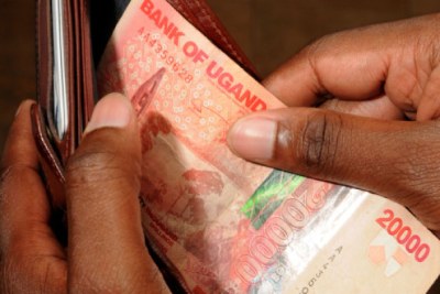 Ugandan shillings (file photo).
