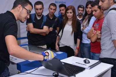 In the context of the I.D.E.A. initiative, GE has brought its GE Garages workshop to Algeria. GE Garages uses real equipment – including 3D printers, CNC mills, laser cutters and injection molders – to provide hands-on demonstrations of how these tools and technologies are changing the nature of manufacturing.
